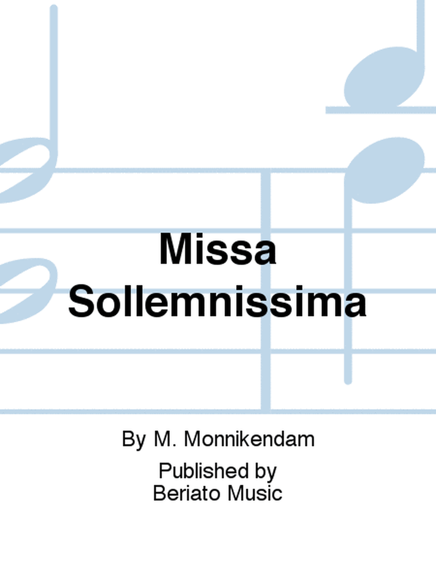 Missa Sollemnissima