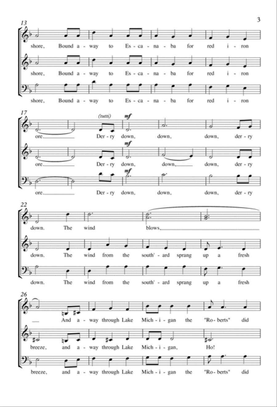 Red Iron Ore Red Iron Ore 3-Part scores gallery preview page 2