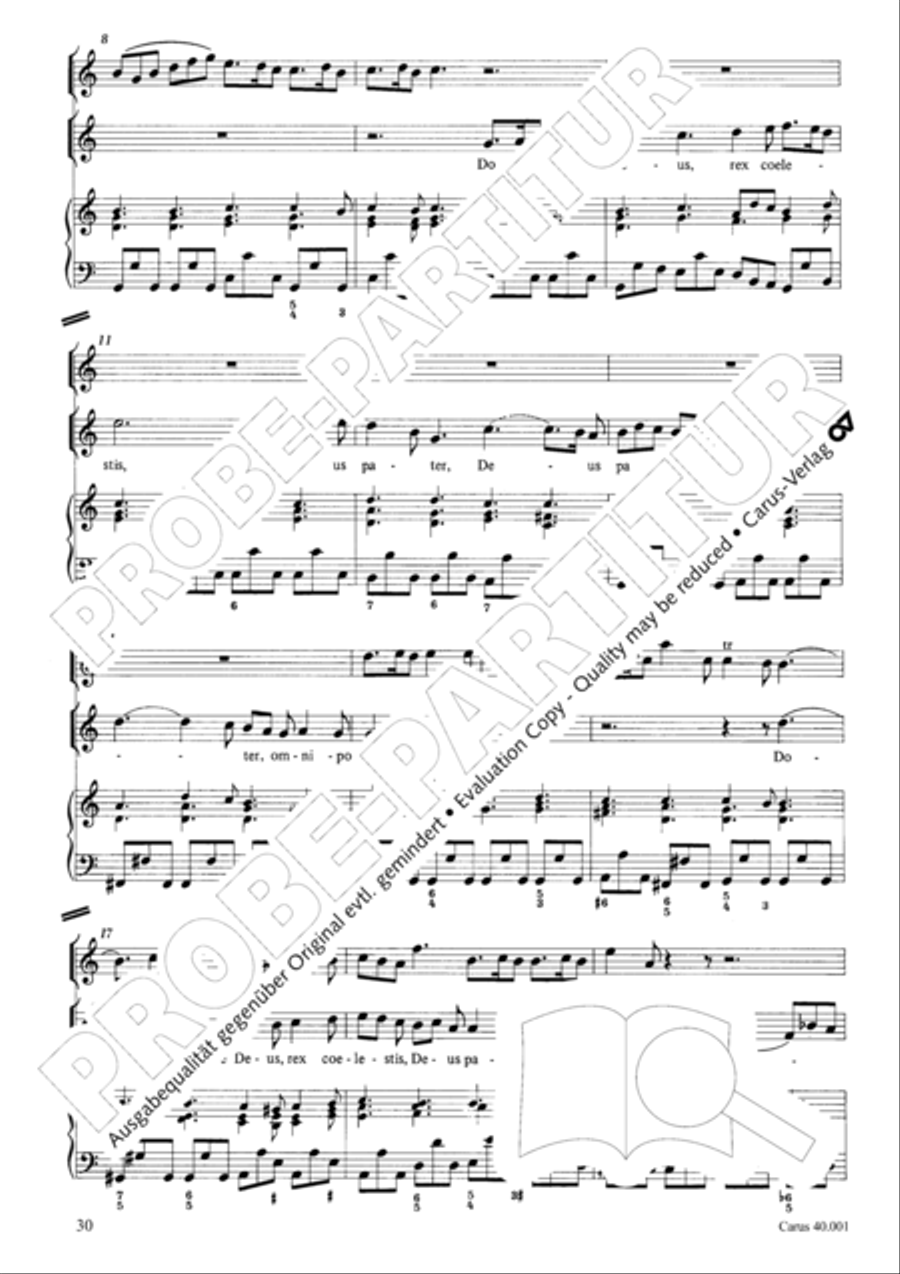 Gloria in D SSA scores gallery preview page 37