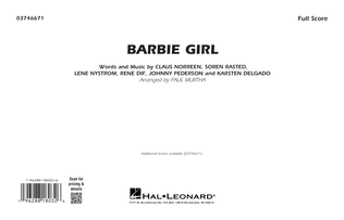 Book cover for Barbie Girl (arr. Paul Murtha) - Conductor Score (Full Score)
