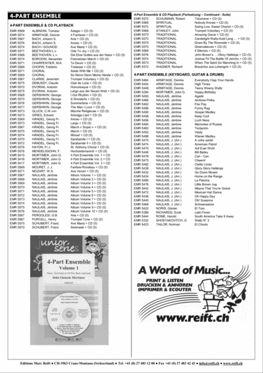 Ballad Concert Band scores gallery preview page 7