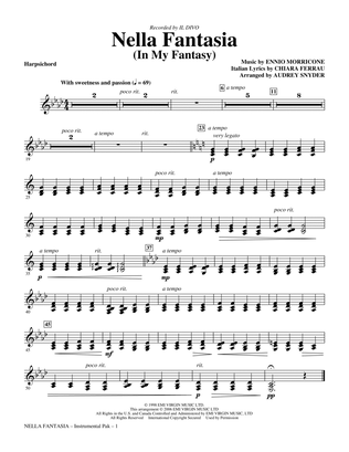 Nella Fantasia (In My Fantasy) (arr. Audrey Snyder) - Harpsichord