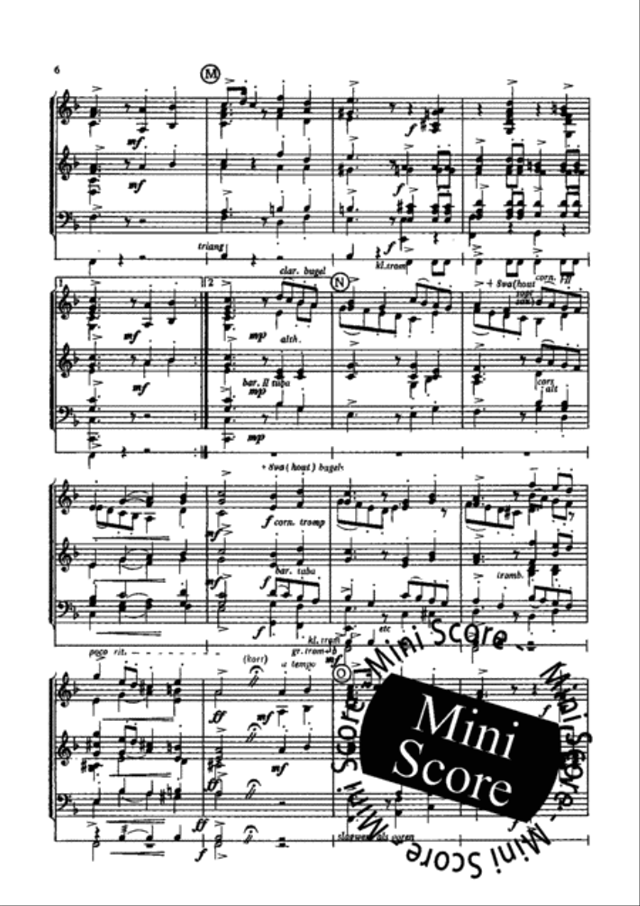 Suite Breve Concert Band scores gallery preview page 8