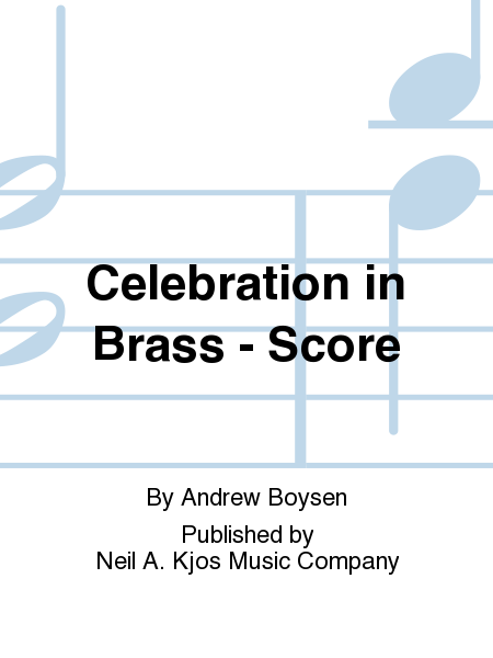 Celebration in Brass - Score