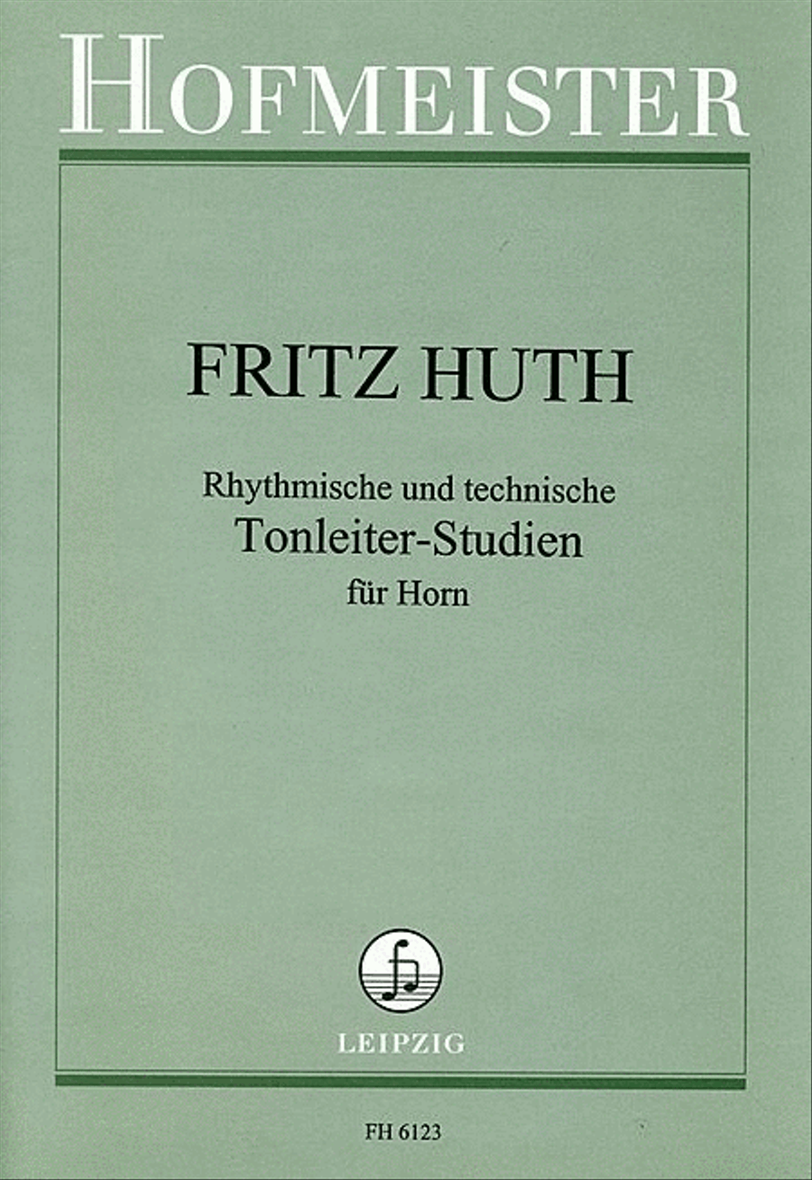 Rhythmische und technische Tonleiter-Studien für Horn Horn scores gallery preview page 1