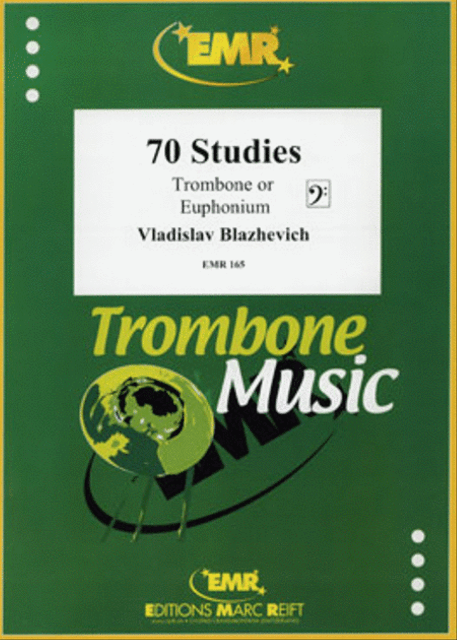 70 Studies Euphonium scores gallery preview page 1