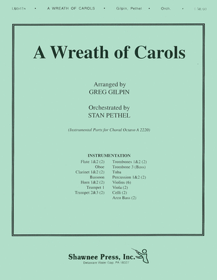 Book cover for A Wreath of Carols