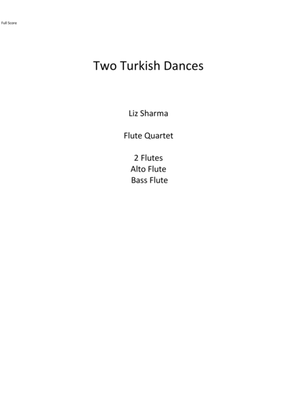 Book cover for Two Turkish Dances