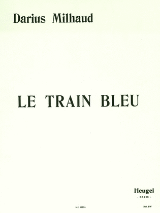 Book cover for The Blue Train