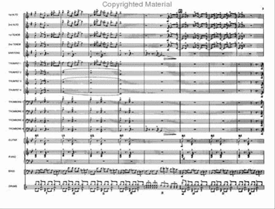 Down At Duke's Place Down At Duke's Place Jazz Ensemble scores gallery preview page 3