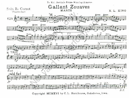 Gallant Zouaves