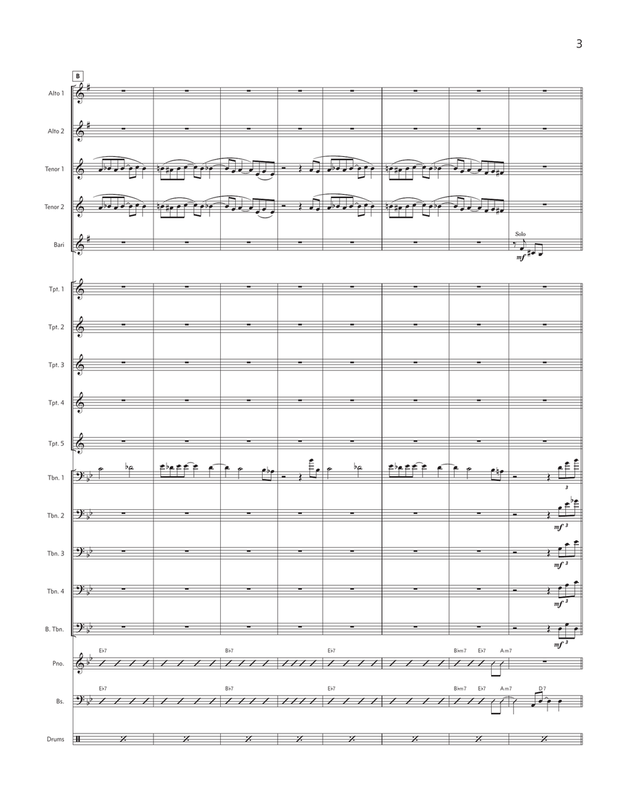 Fee-fi-fo-fum Jazz Ensemble scores gallery preview page 3