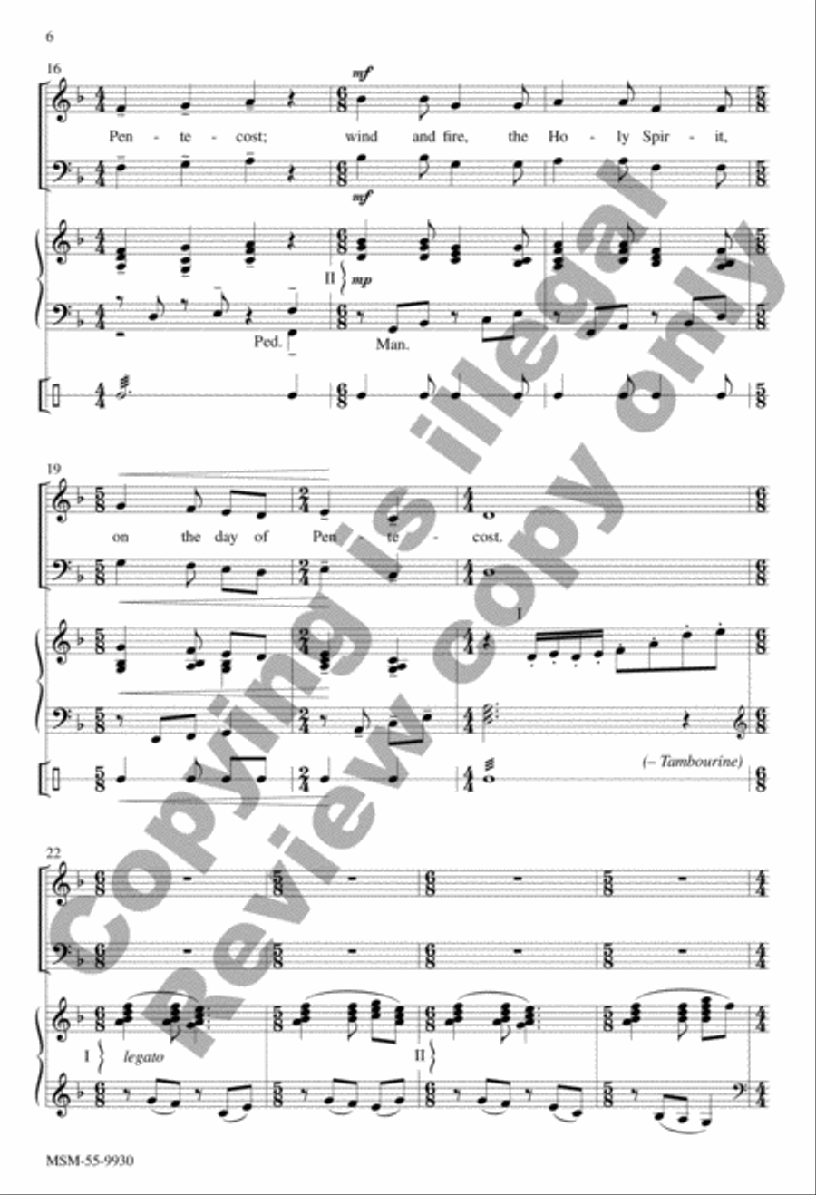 O Lord of Light: Nine Two-Part Mixed Anthems for the Church Year 2-Part scores gallery preview page 5