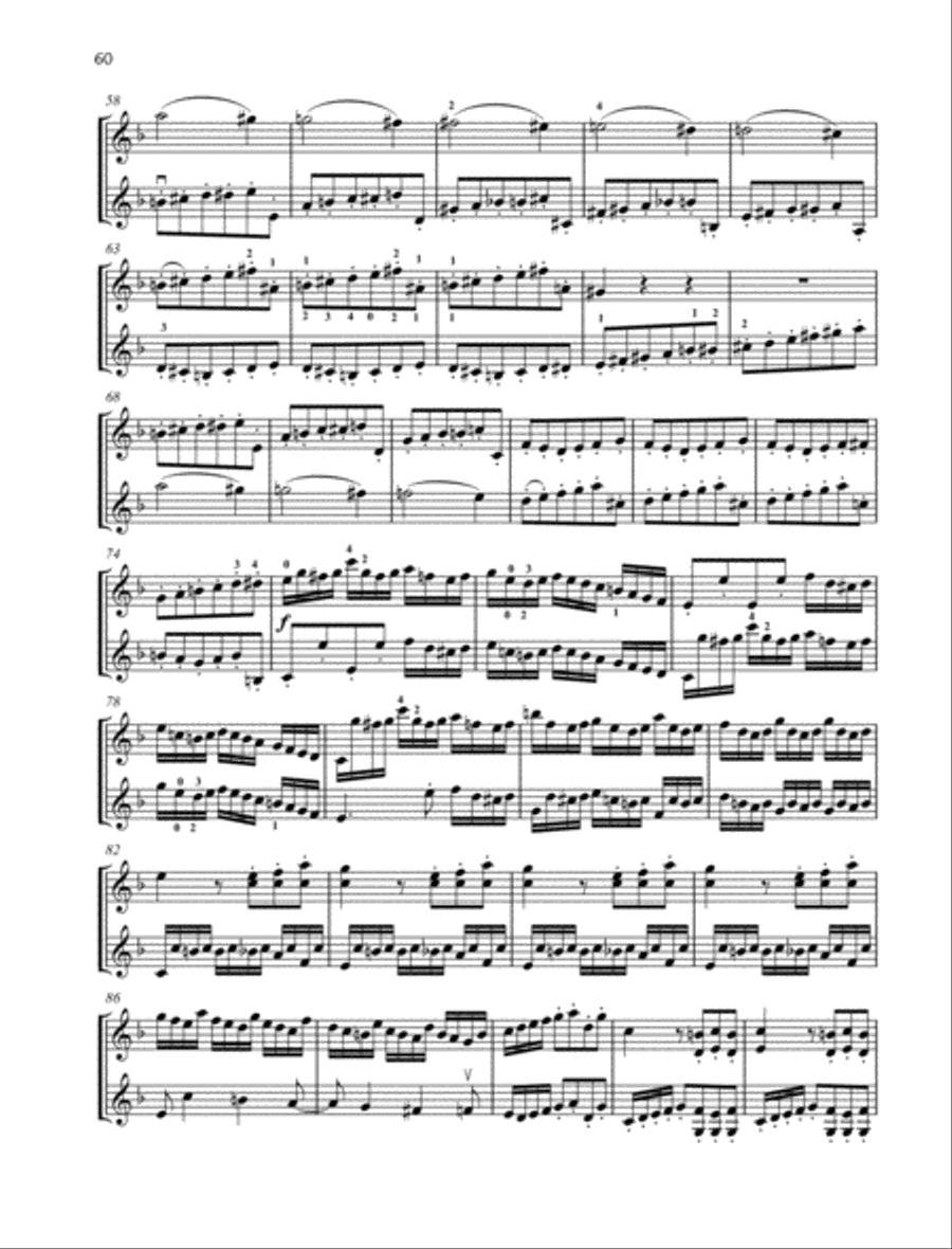 Duo concertant G major Duo concertant G major Violin scores gallery preview page 3