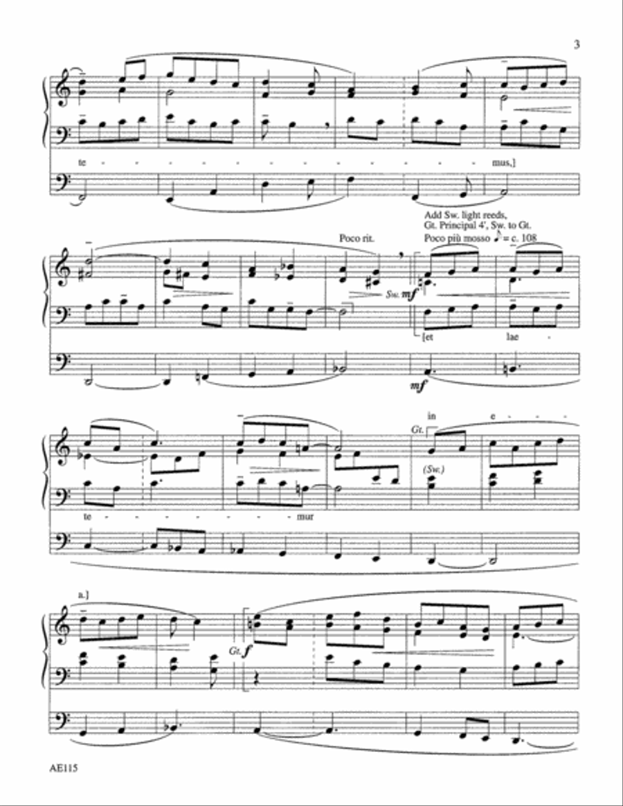 A Prelude for Easter Morning Organ scores gallery preview page 4
