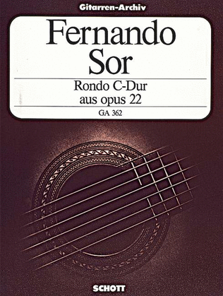 Book cover for Rondo in C Major from Op. 22
