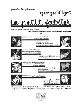 Book cover for Le Petit Fablier No. 8