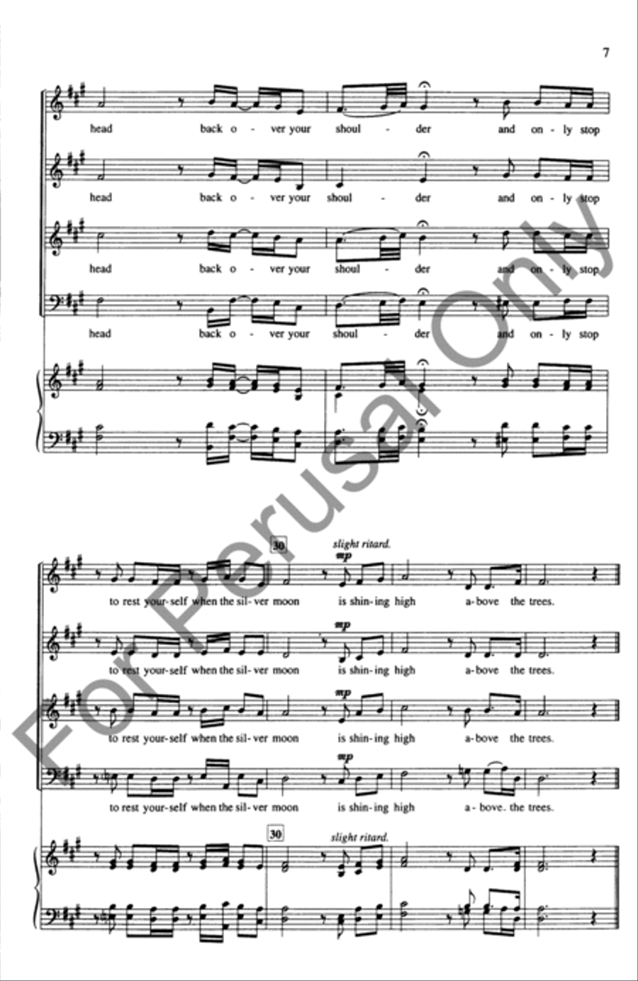 That Lonesome Road 4-Part scores gallery preview page 7