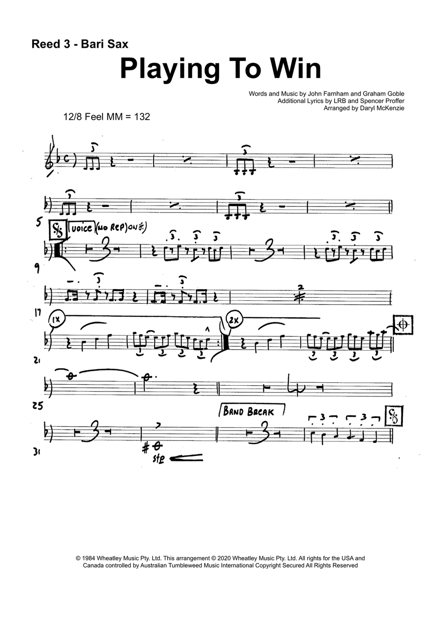 Playing To Win Large Ensemble scores gallery preview page 5