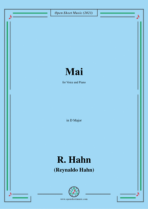 R. Hahn-Mai,in D Major