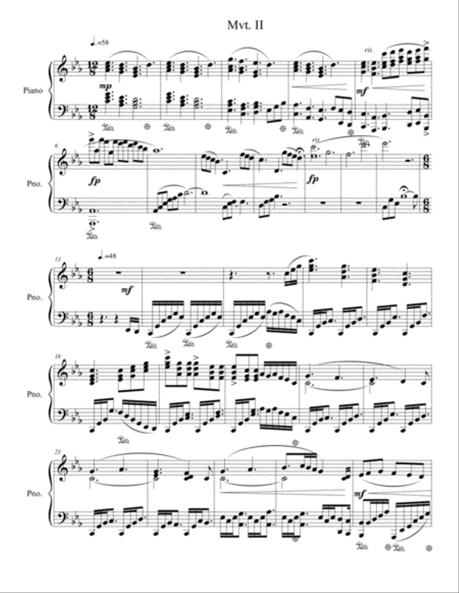 Frozen Terra Frozen Terra Piano Solo scores gallery preview page 4