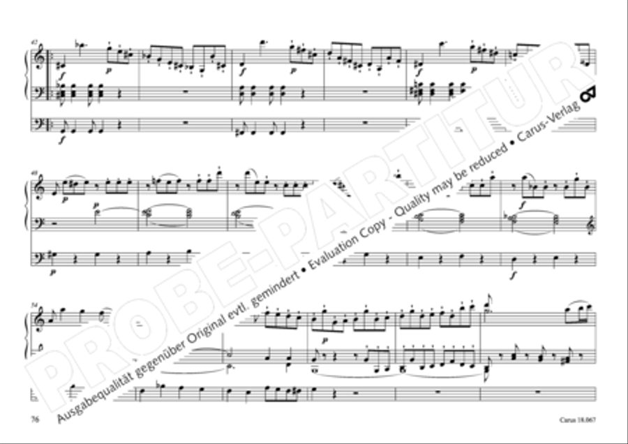 17 Church sonatas Organ Solo scores gallery preview page 77