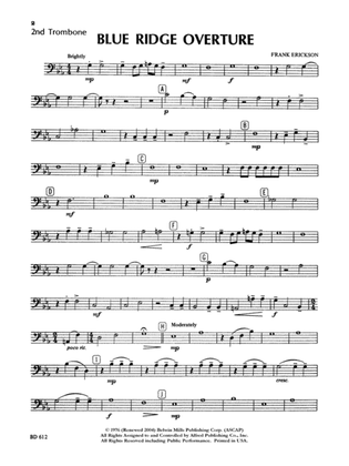 Blue Ridge Overture: 2nd Trombone