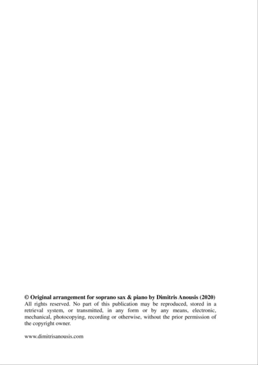 Life On Mars Soprano Saxophone scores gallery preview page 2