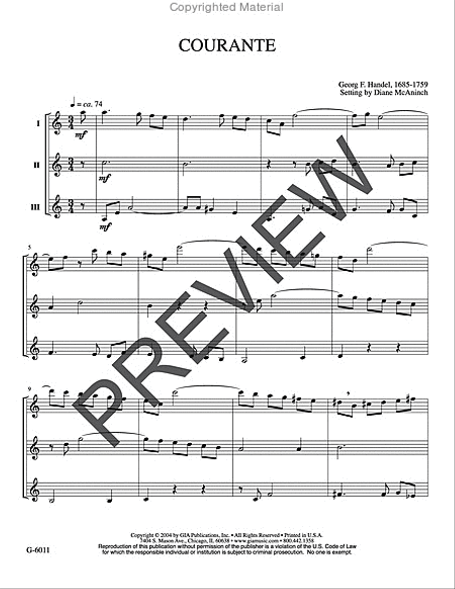 Four Meditations for Woodwind Trio Woodwind Trio scores gallery preview page 2