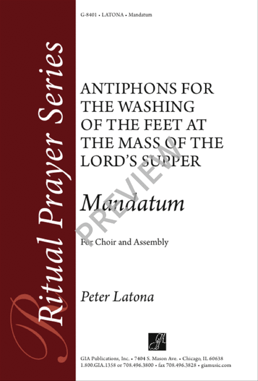 Mandatum 4-Part scores gallery preview page 1