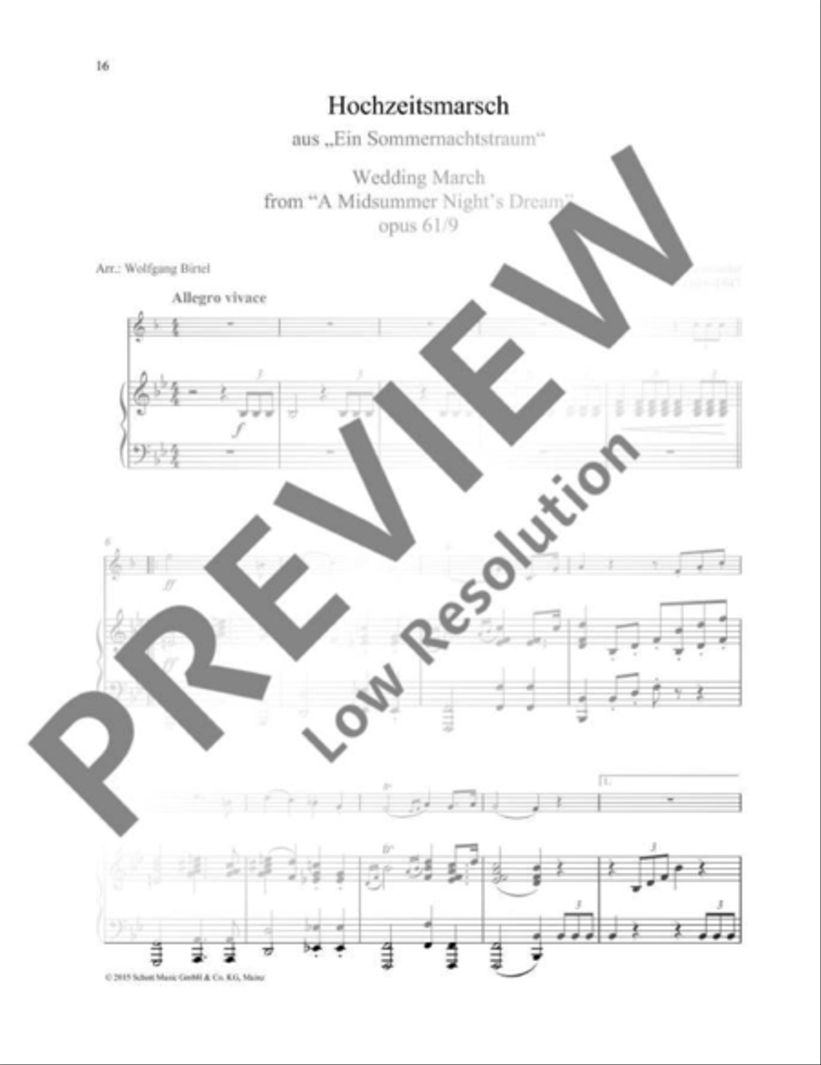 Classical Highlights Piano Accompaniment scores gallery preview page 17