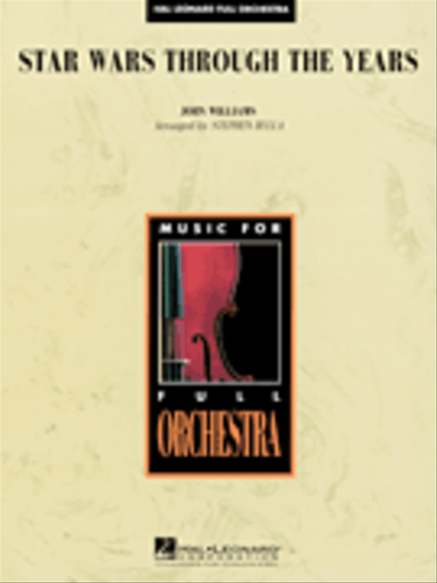 Star Wars Through the Years Full Orchestra scores gallery preview page 1