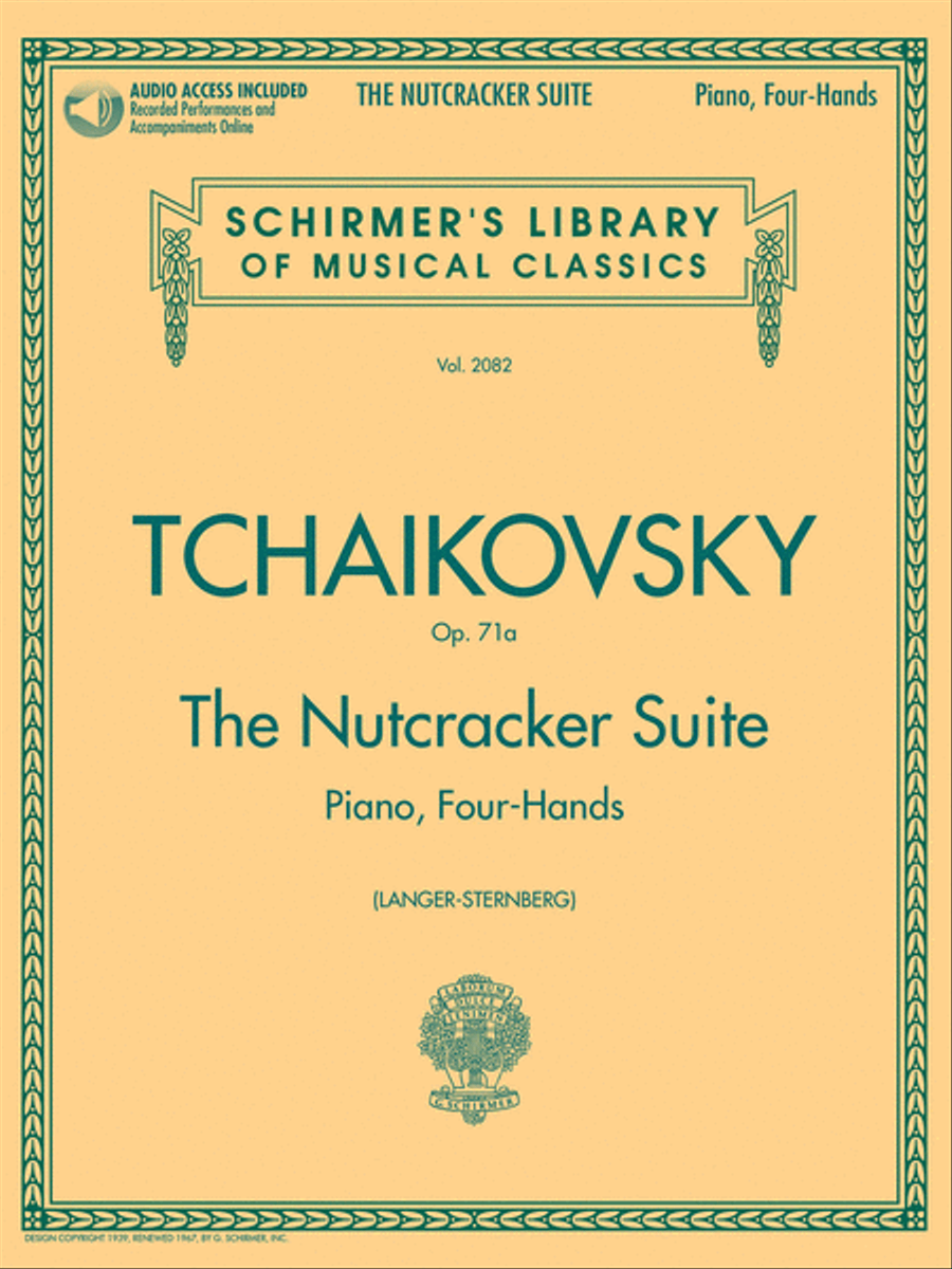 Tchaikovsky – The Nutcracker Suite, Op. 71a Piano Duet scores gallery preview page 1