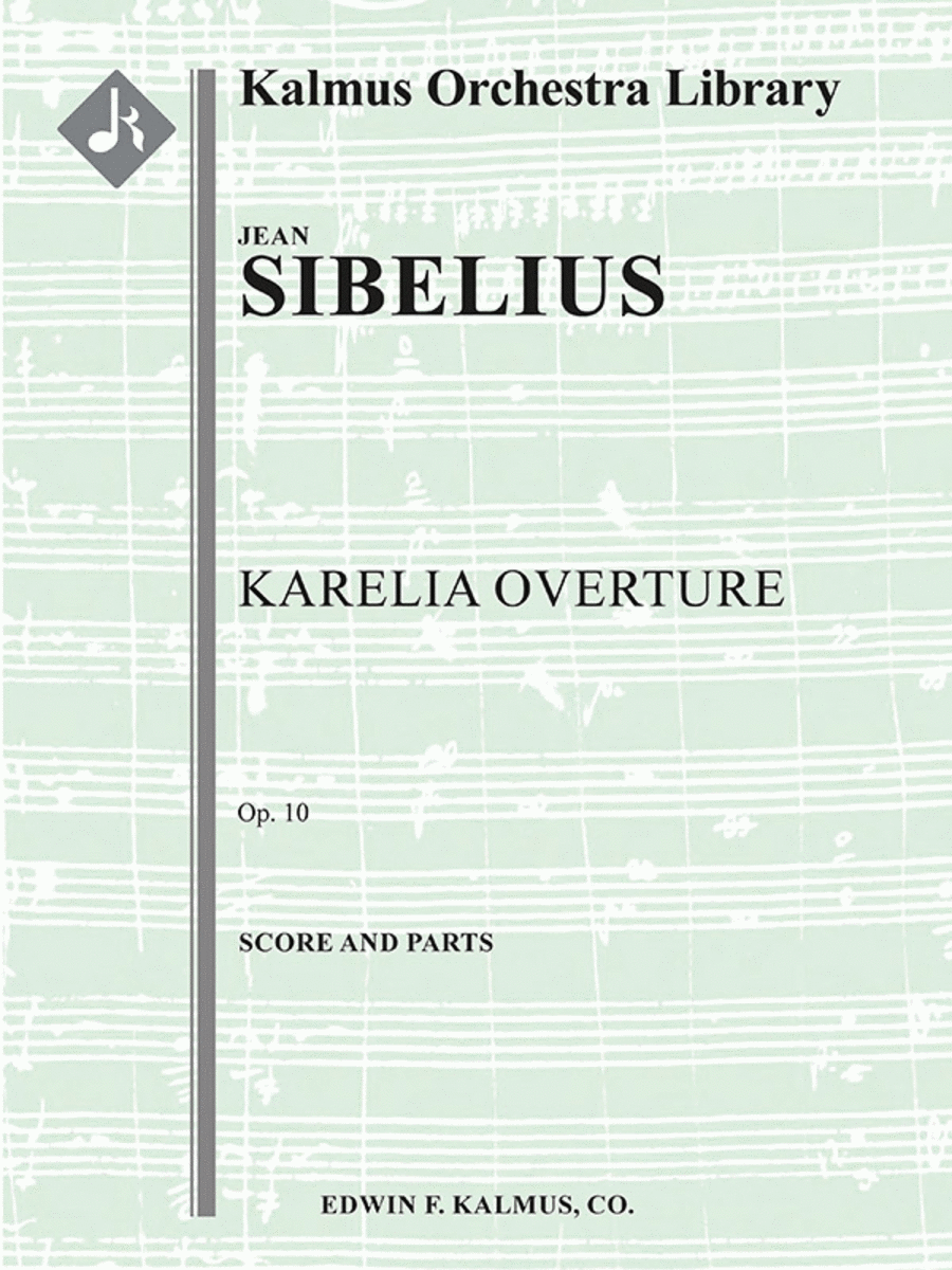 Karelia Overture, Op. 10 Chamber Orchestra scores gallery preview page 1