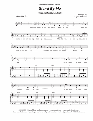 Stand By Me (Unison choir - High Key)