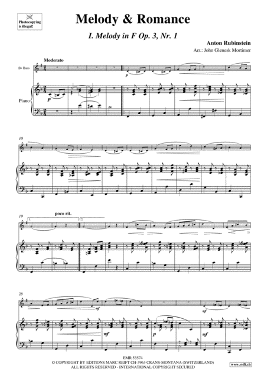 Melody & Romance Voice Solo scores gallery preview page 4