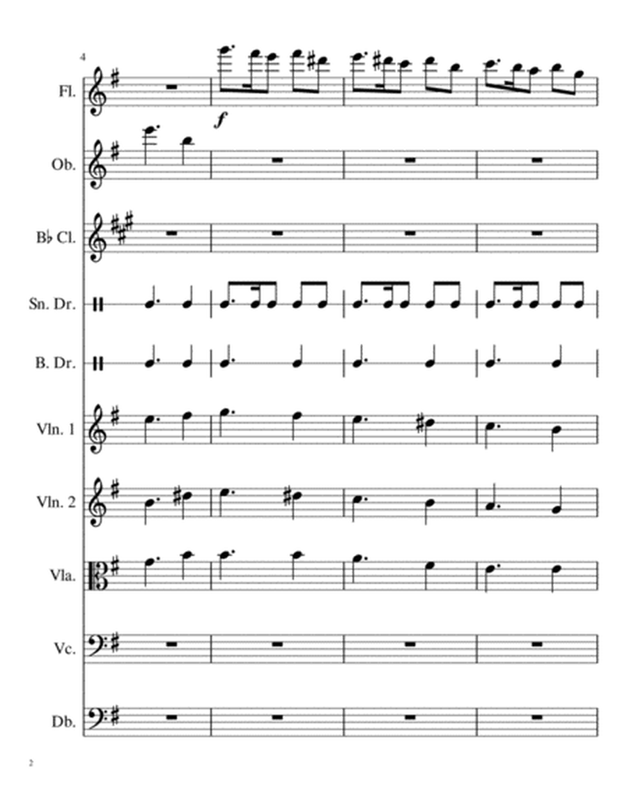 Opus 128a, Intermezzo for Small Orchestra in E-la image number null
