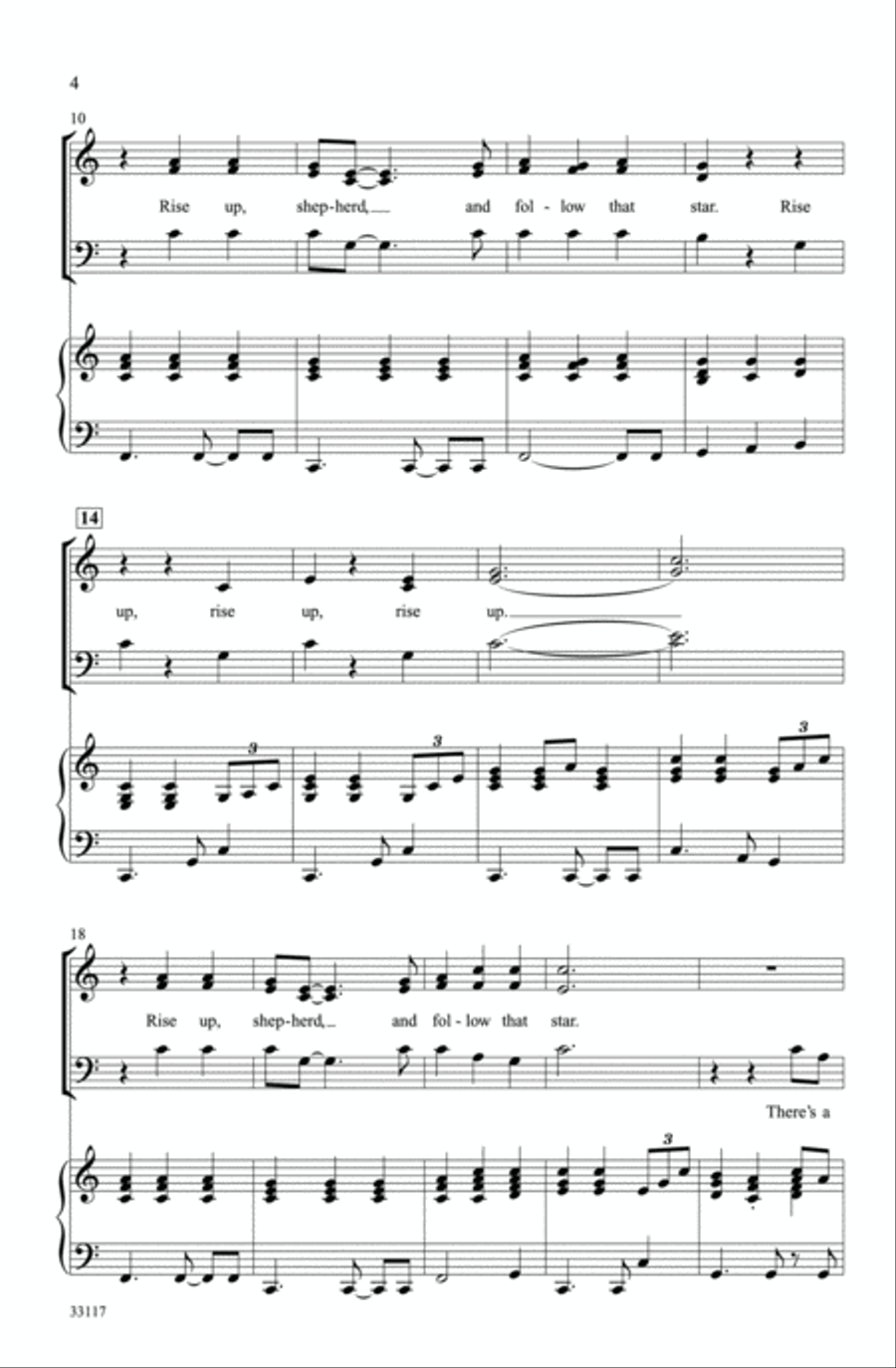 Rise Up, Shepherd Rise Up, Shepherd 3-Part scores gallery preview page 3