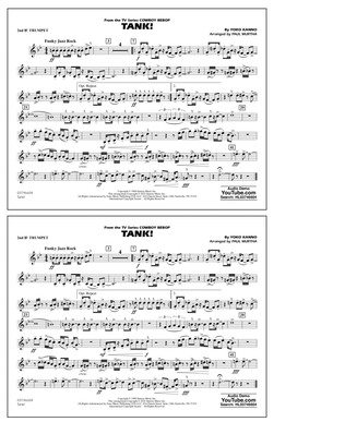 Book cover for Tank! (from Cowboy Bebop) (arr. Murtha) - 2nd Bb Trumpet