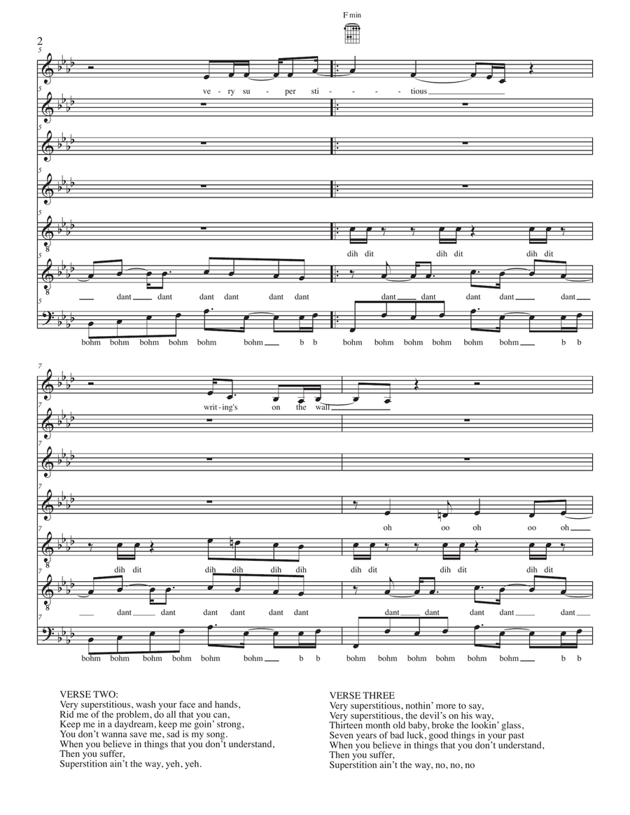 Superstition 4-Part scores gallery preview page 2
