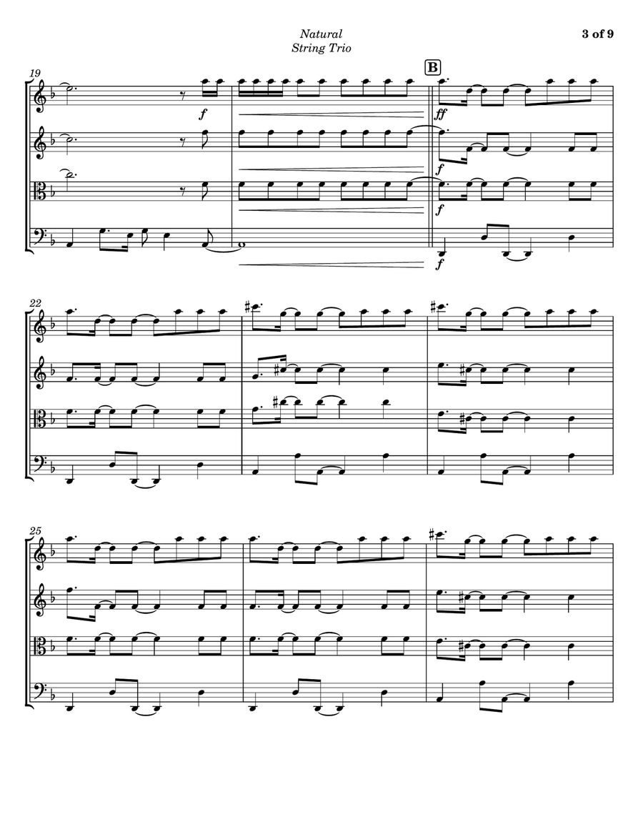 Natural String Trio scores gallery preview page 3