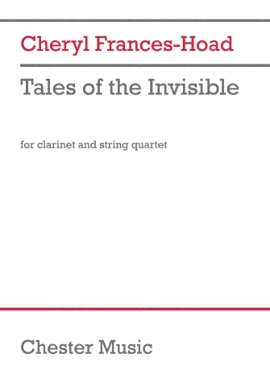 Tales of the Invisible Clarinet scores gallery preview page 1