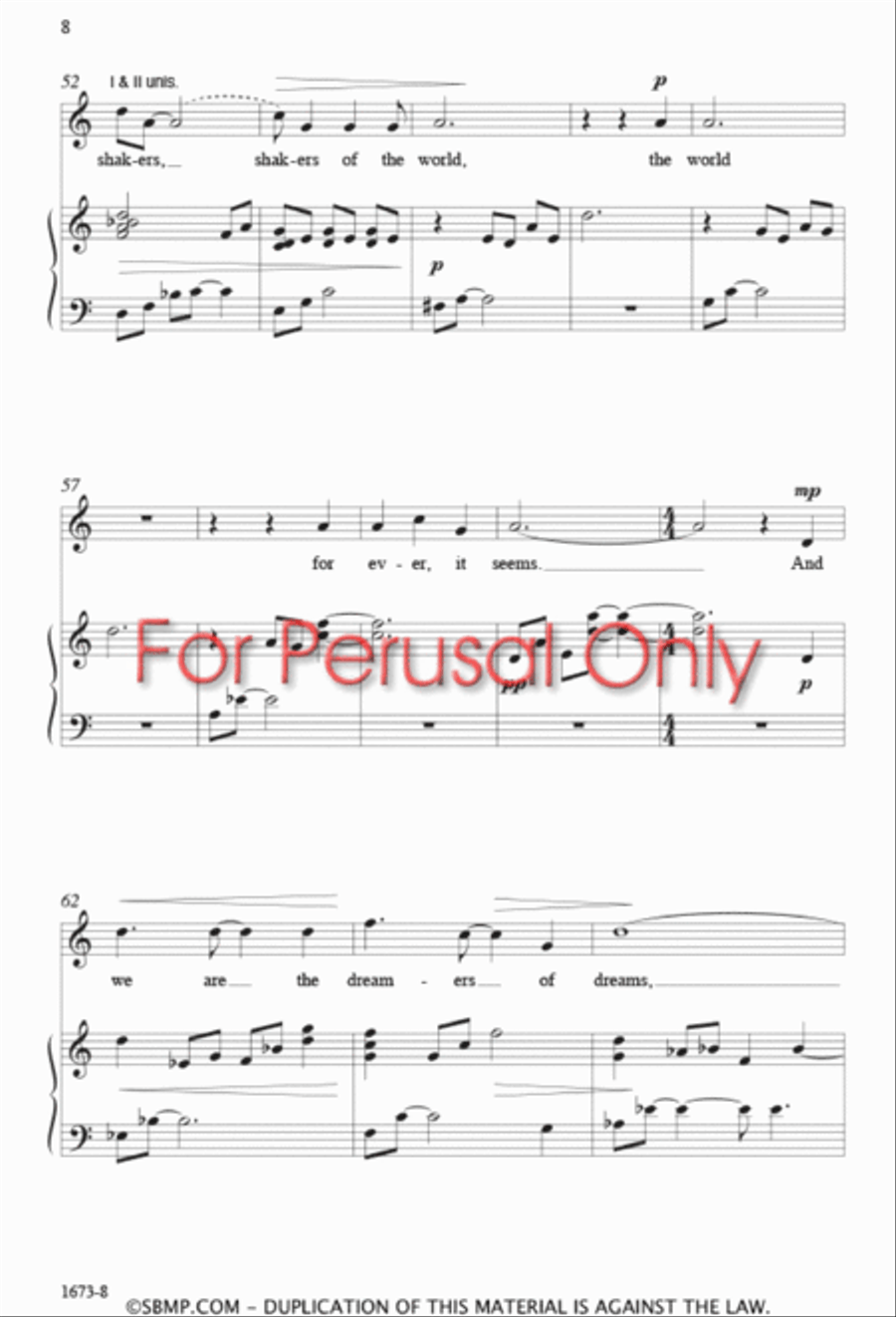 Music Makers Music Makers Unison Choir scores gallery preview page 7