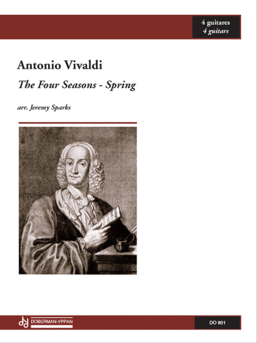 The Four Seasons - Spring Guitar Ensemble scores gallery preview page 1