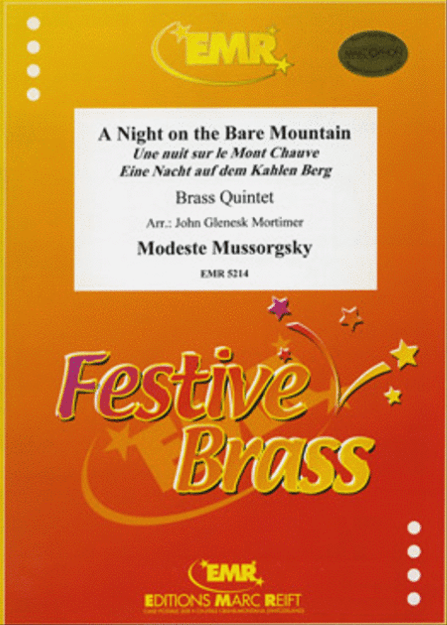 A Night On The Bare Mountain Brass Ensemble scores gallery preview page 1