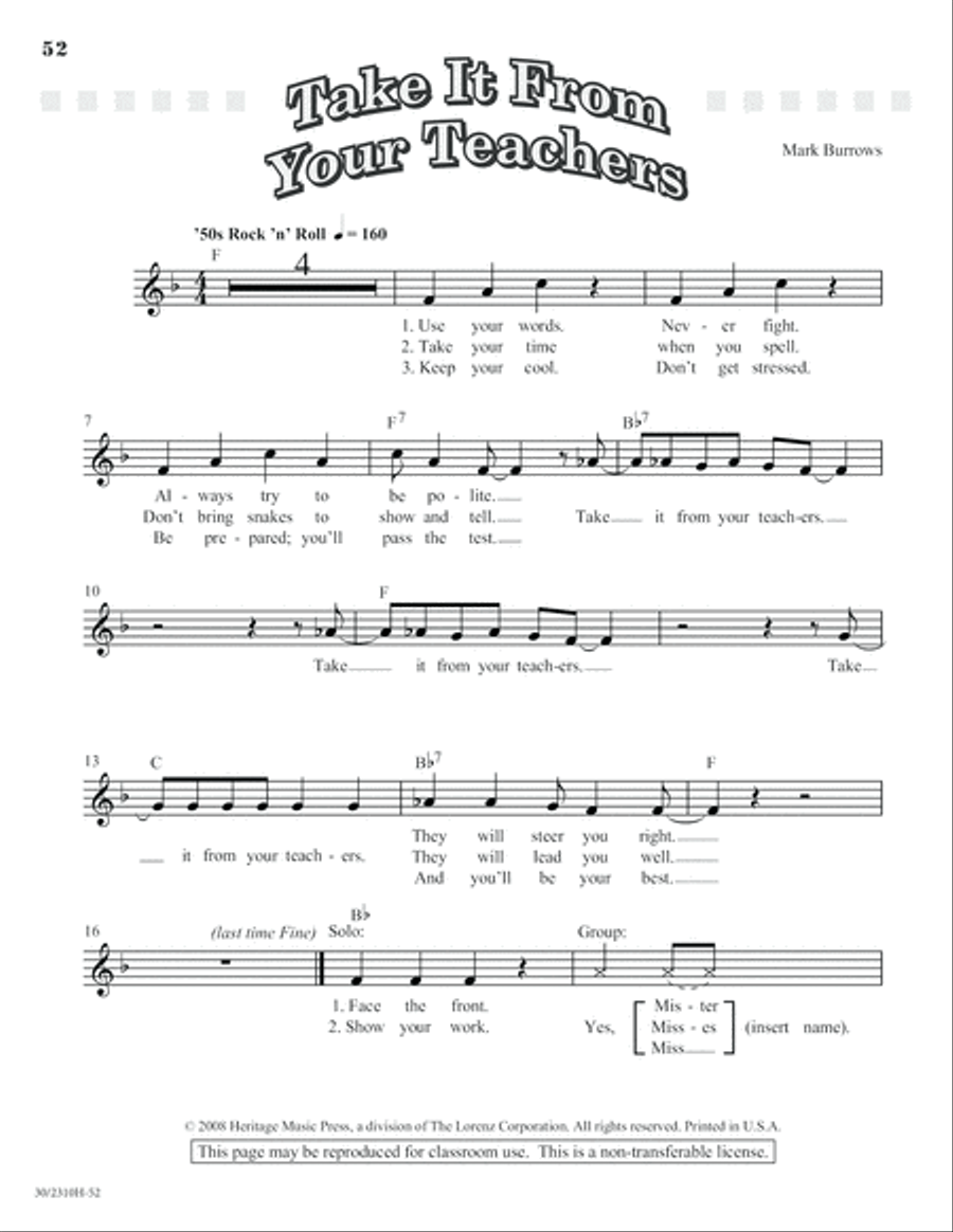 The Box Unison Choir scores gallery preview page 53