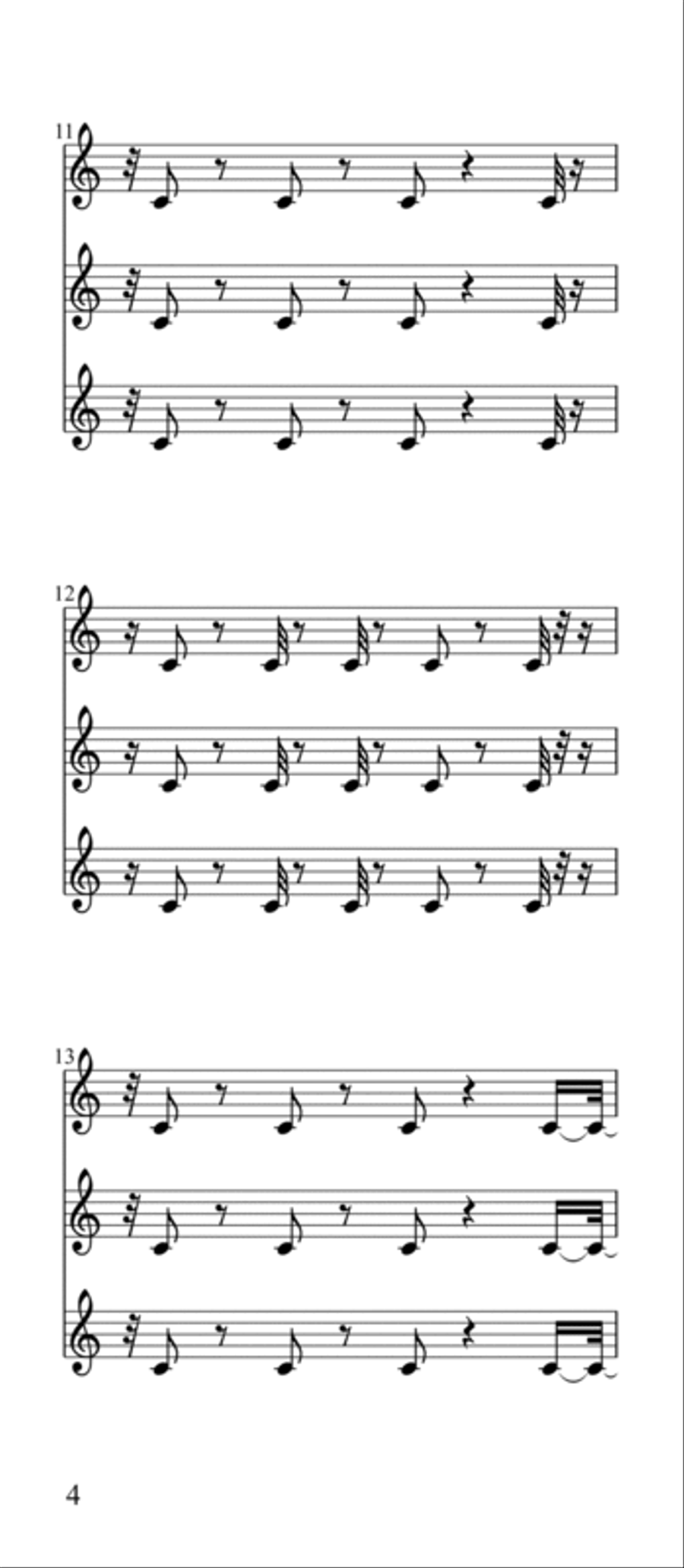 Morse Charang : 002103 Small Ensemble scores gallery preview page 5