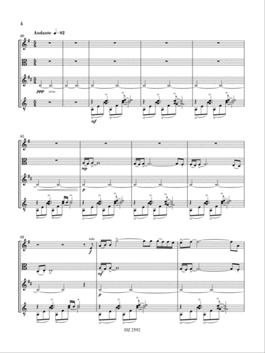 Five Four Tango English Horn scores gallery preview page 4