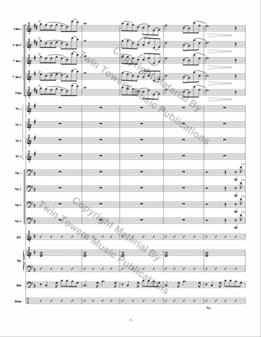 Grind Smooth Jazz Ensemble scores gallery preview page 7