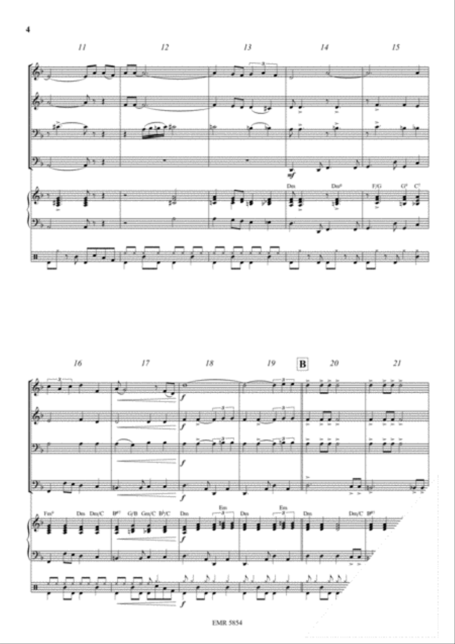 Summertime Summertime Brass Ensemble scores gallery preview page 4
